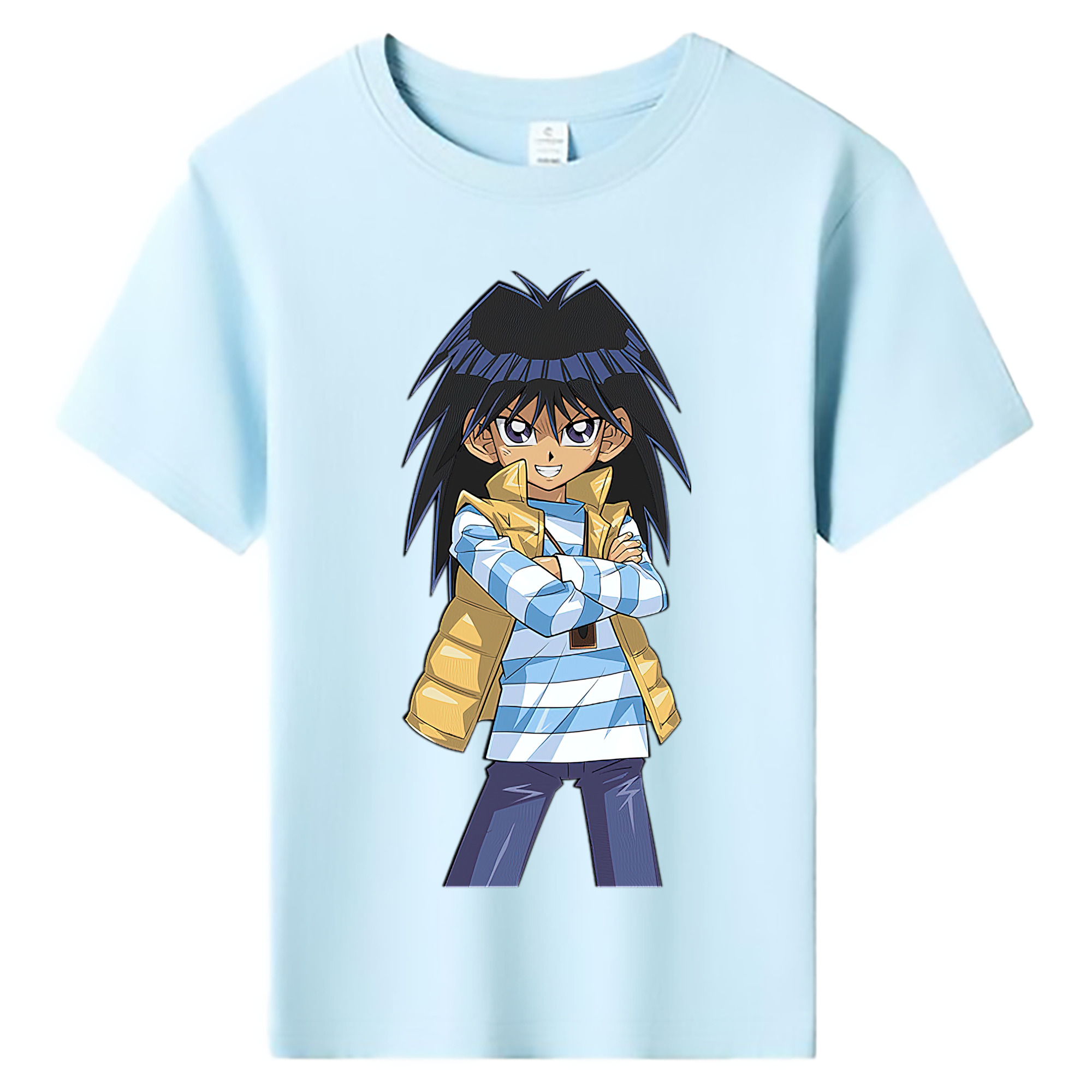 （画像用） 遊☆戯☆王 Yu-Gi-Oh! 綿100％キッズTシャツ（フロントプリント）